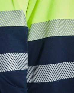 Roly HV9316 - VEGA LS Polo technique haute visibilité à manches longues