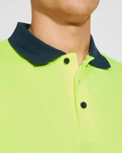 Roly HV9315 - VEGA Polo technique haute visibilité à manches longues