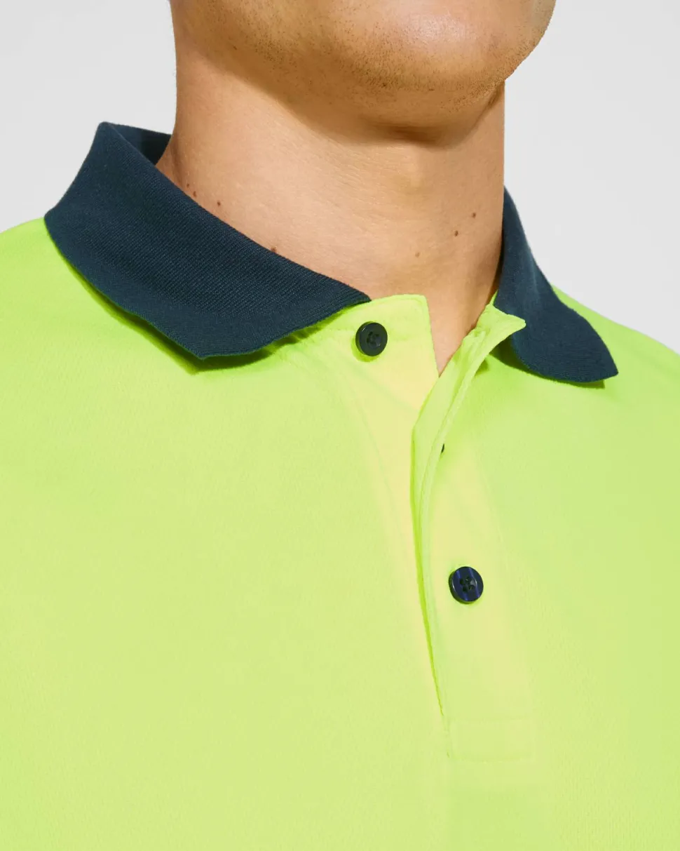 Roly HV9315 - VEGA Polo technique haute visibilité à manches longues