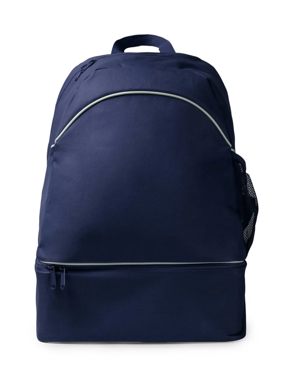 Roly MO7116 - GRAJO Sac à dos de sport avec poche à chaussures rigide amovible en PVC