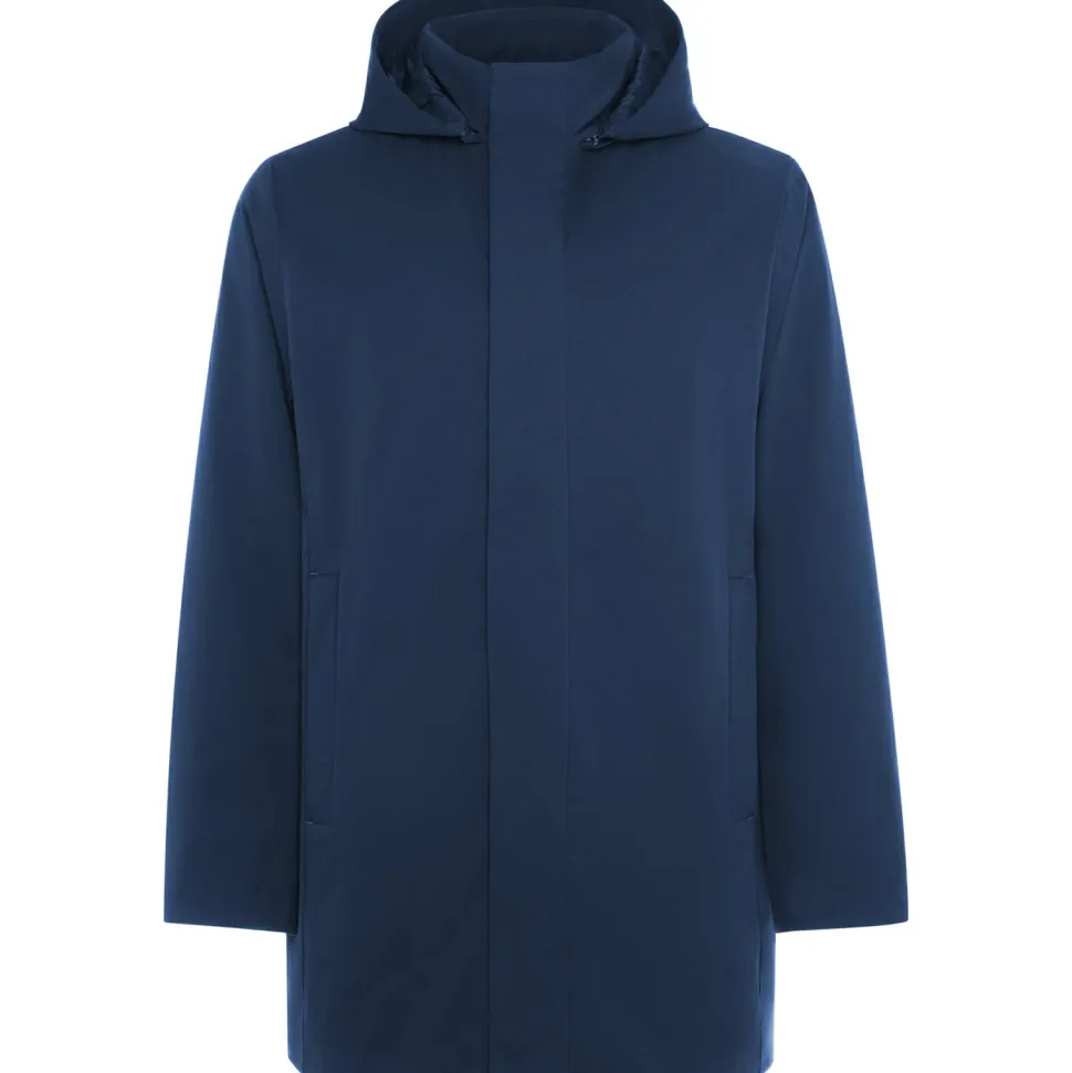 Roly PK6704 - DOME Parka matelassée 3/4 avec col montant et capuche à glissière amovible