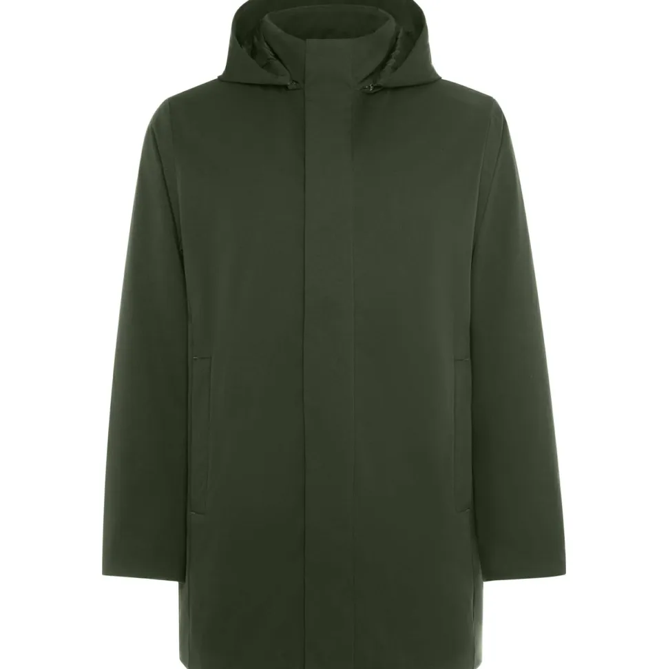 Roly PK6704 - DOME Parka matelassée 3/4 avec col montant et capuche à glissière amovible