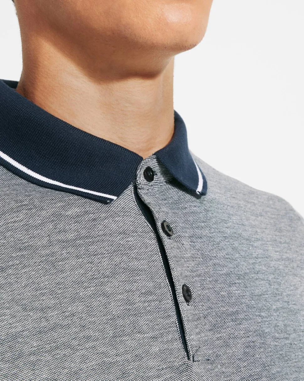 Roly PO0395 - BOWIE Polo chiné manches courtes