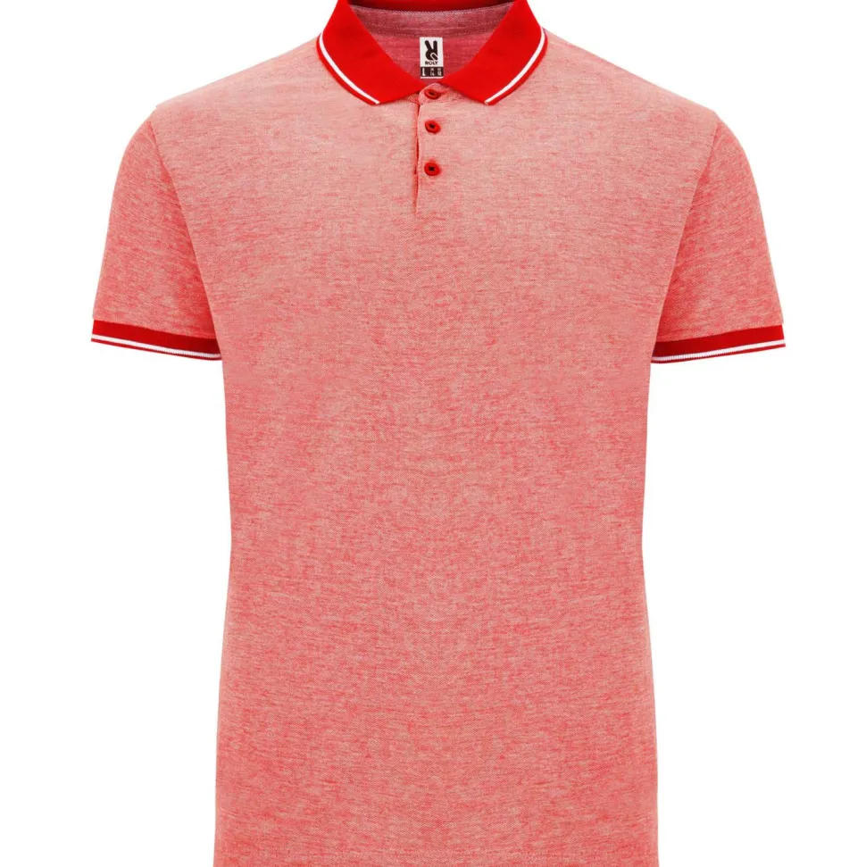 Roly PO0395 - BOWIE Polo chiné manches courtes