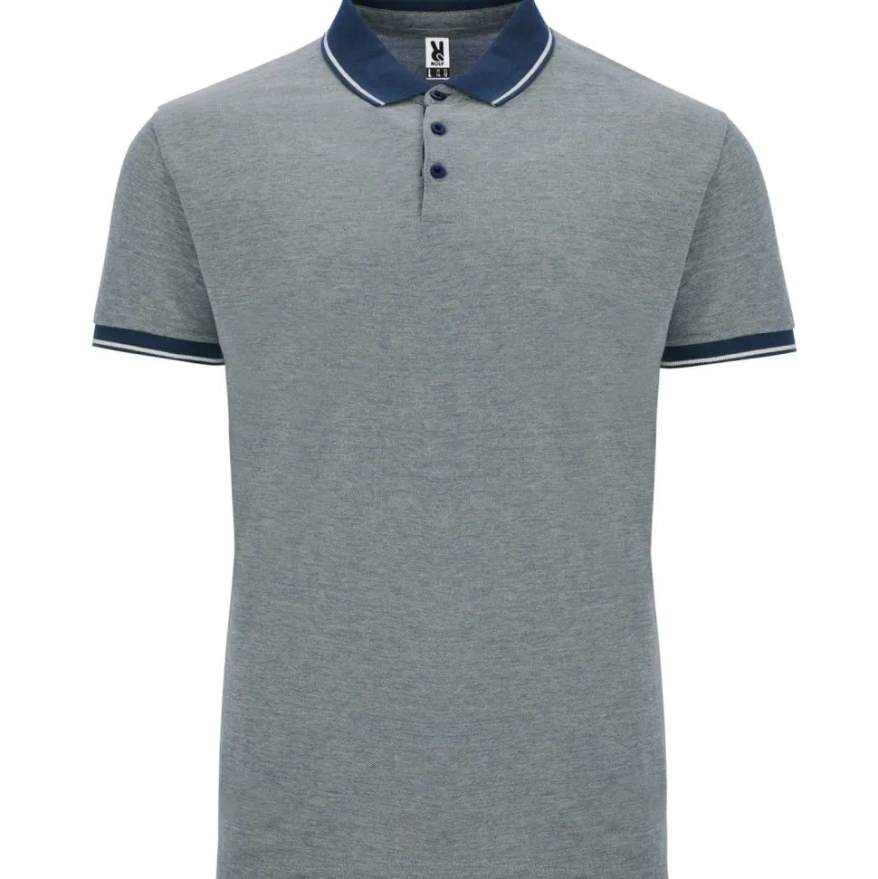 Roly PO0395 - BOWIE Polo chiné manches courtes