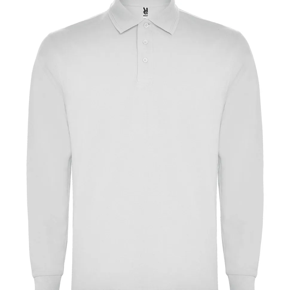 Roly PO5008 - CARPE CHILD Polo manches longues avec col et bord de manche en côte 1x1