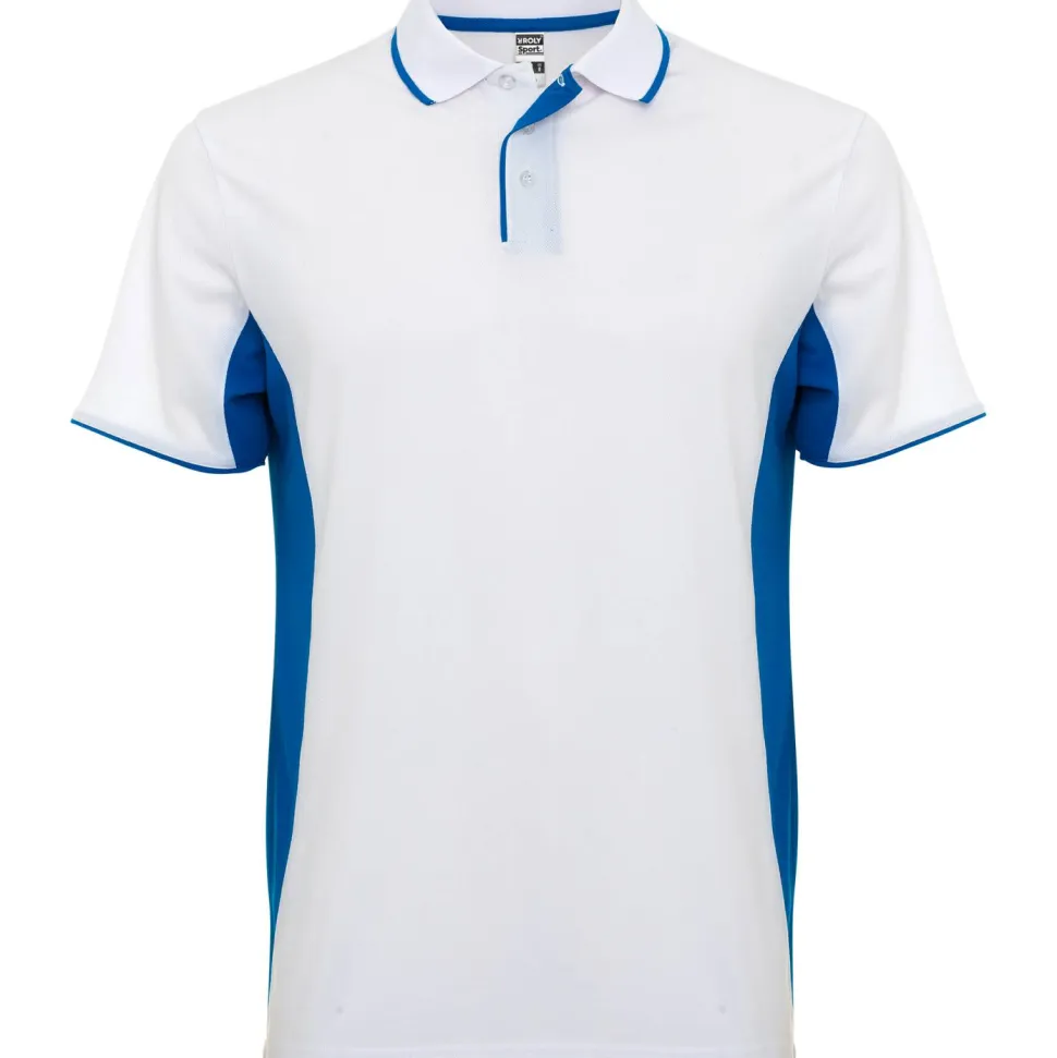 Roly PO0421 - MONTMELO Polo technique bicolore manches courtes