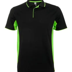 Roly PO0421 - MONTMELO Polo technique bicolore manches courtes