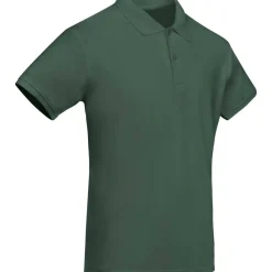Roly PO6617 - Polo en Coton Bio Certifié avec Col et Manches Côtelés