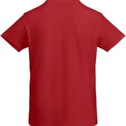 Roly PO6617 - Polo en Coton Bio Certifié avec Col et Manches Côtelés