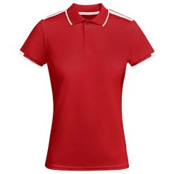 Roly PO0409 - TAMIL WOMAN Polo technique ajusté à manches courtes pour femme en polyester recyclé antibactérien
