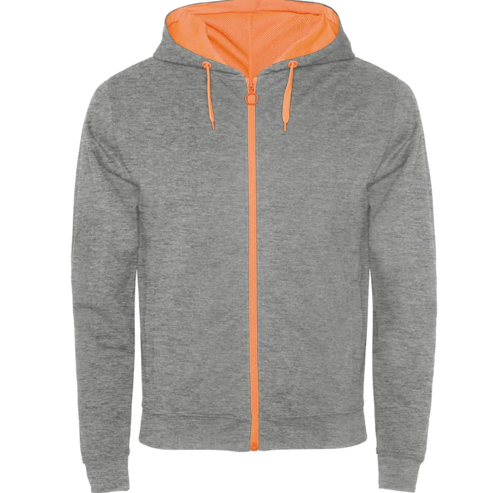 Roly SU1105 - FUJI Veste en maille molleton non gratté avec details fluo