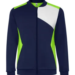 Roly SU0340 - LEROS Veste de sport avec fermeture à glissière brossée sur le devant
