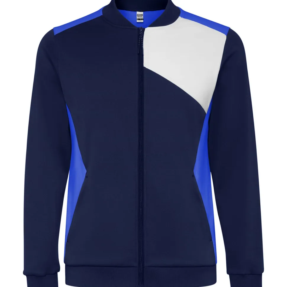 Roly SU0340 - LEROS Veste de sport avec fermeture à glissière brossée sur le devant