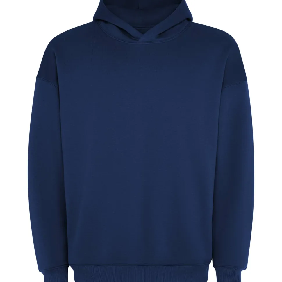 Roly SU6702 - OTTO Sweatshirt surdimensionné unisexe avec capuche doublée dans le même tissu