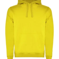 Roly SU1067 - URBAN Sweat-shirt bicolore avec capuche doublée et cordon de serrage contrasté