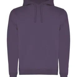 Roly SU1067 - URBAN Sweat-shirt bicolore avec capuche doublée et cordon de serrage contrasté