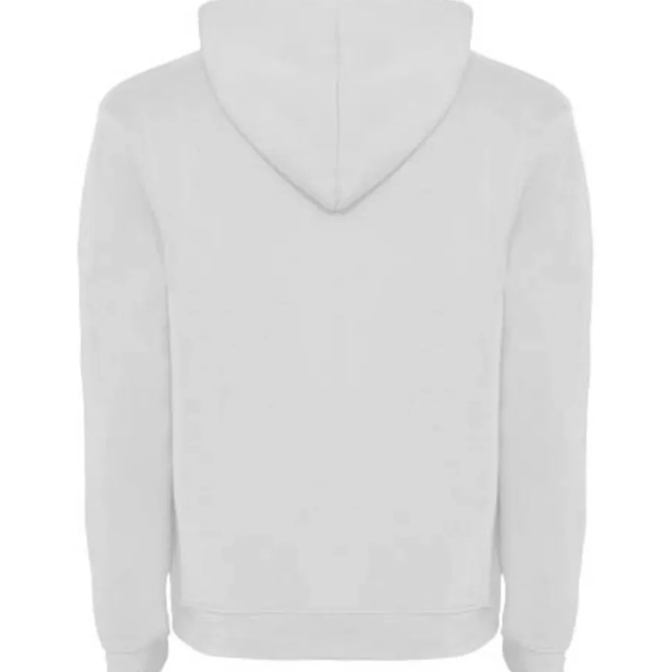 Roly SU1067 - URBAN Sweat-shirt bicolore avec capuche doublée et cordon de serrage contrasté