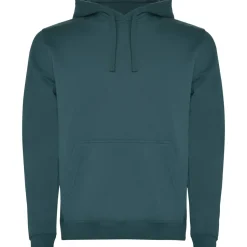 Roly SU1067 - URBAN Sweat-shirt bicolore avec capuche doublée et cordon de serrage contrasté