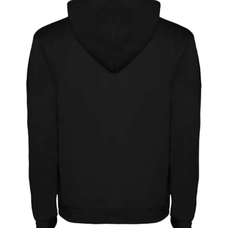 Roly SU1067 - URBAN Sweat-shirt bicolore avec capuche doublée et cordon de serrage contrasté
