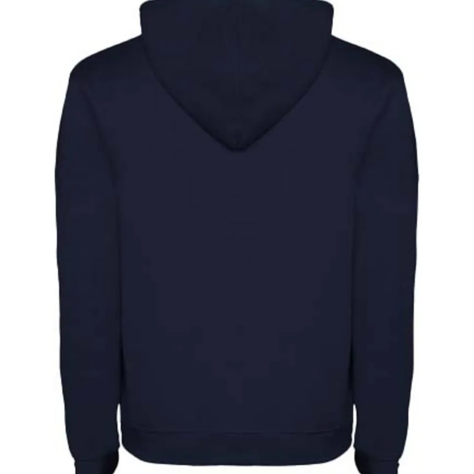 Roly SU1067 - URBAN Sweat-shirt bicolore avec capuche doublée et cordon de serrage contrasté