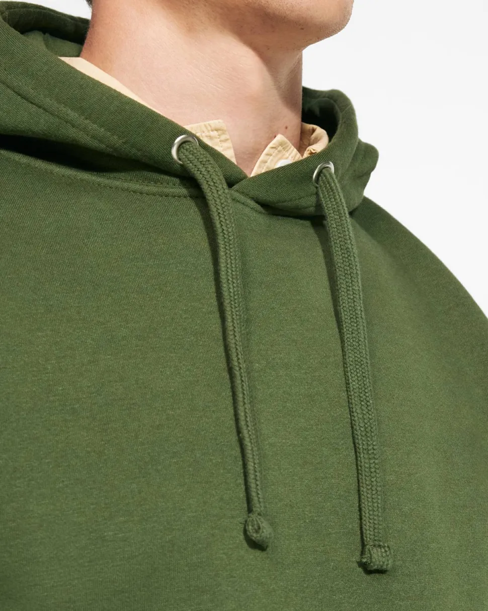 Roly SU1067 - URBAN Sweat-shirt bicolore avec capuche doublée et cordon de serrage contrasté