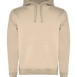 Roly SU1067 - URBAN Sweat-shirt bicolore avec capuche doublée et cordon de serrage contrasté