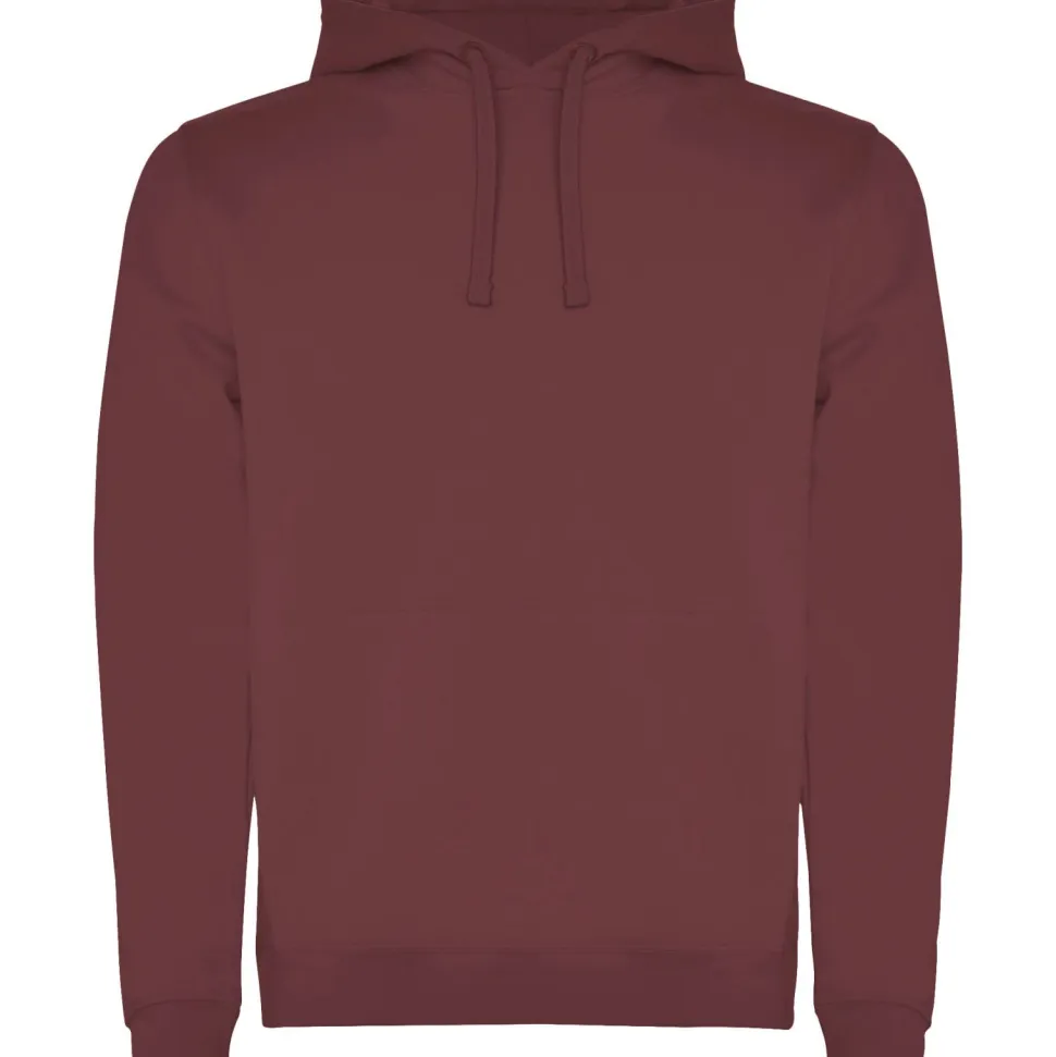 Roly SU1067 - URBAN Sweat-shirt bicolore avec capuche doublée et cordon de serrage contrasté