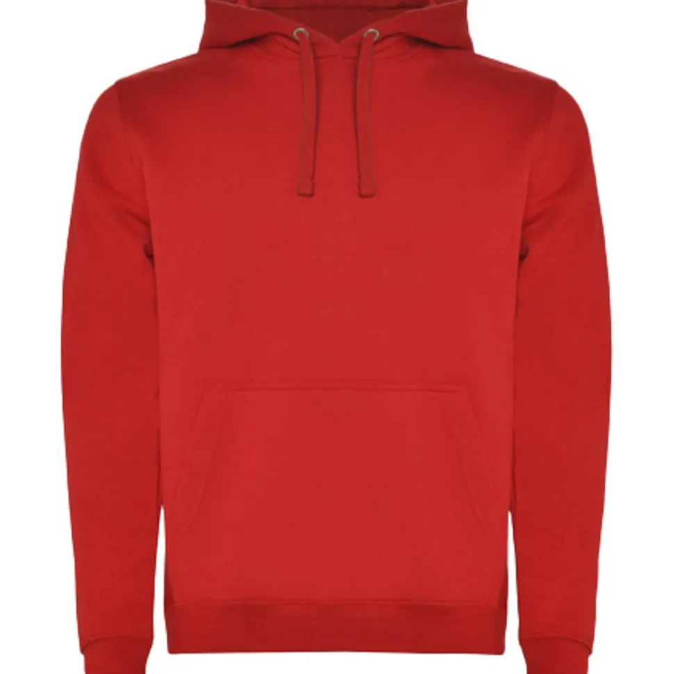 Roly SU1067 - URBAN Sweat-shirt bicolore avec capuche doublée et cordon de serrage contrasté