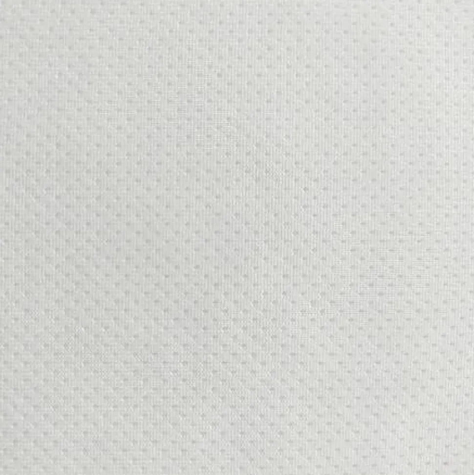 Roly TJ9990 - INTERLOCK POINTEL POLIESTER 140 GSM Tissu en polyester blanc