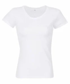 RTP Apparel 03260 - Cosmic 155 Women Tee Shirt Femme Coupe Cousu Manches Courtes