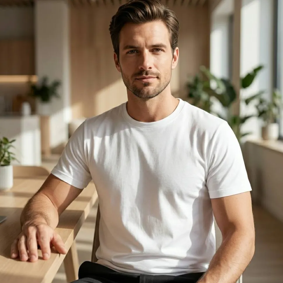 RTP Apparel 03270 - Tempo 185 Men Tee Shirt Homme Manches Courtes
