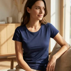 RTP Apparel 03257 - Tempo 185 Women Tee Shirt Femme Coupe Cousu Manches Courtes