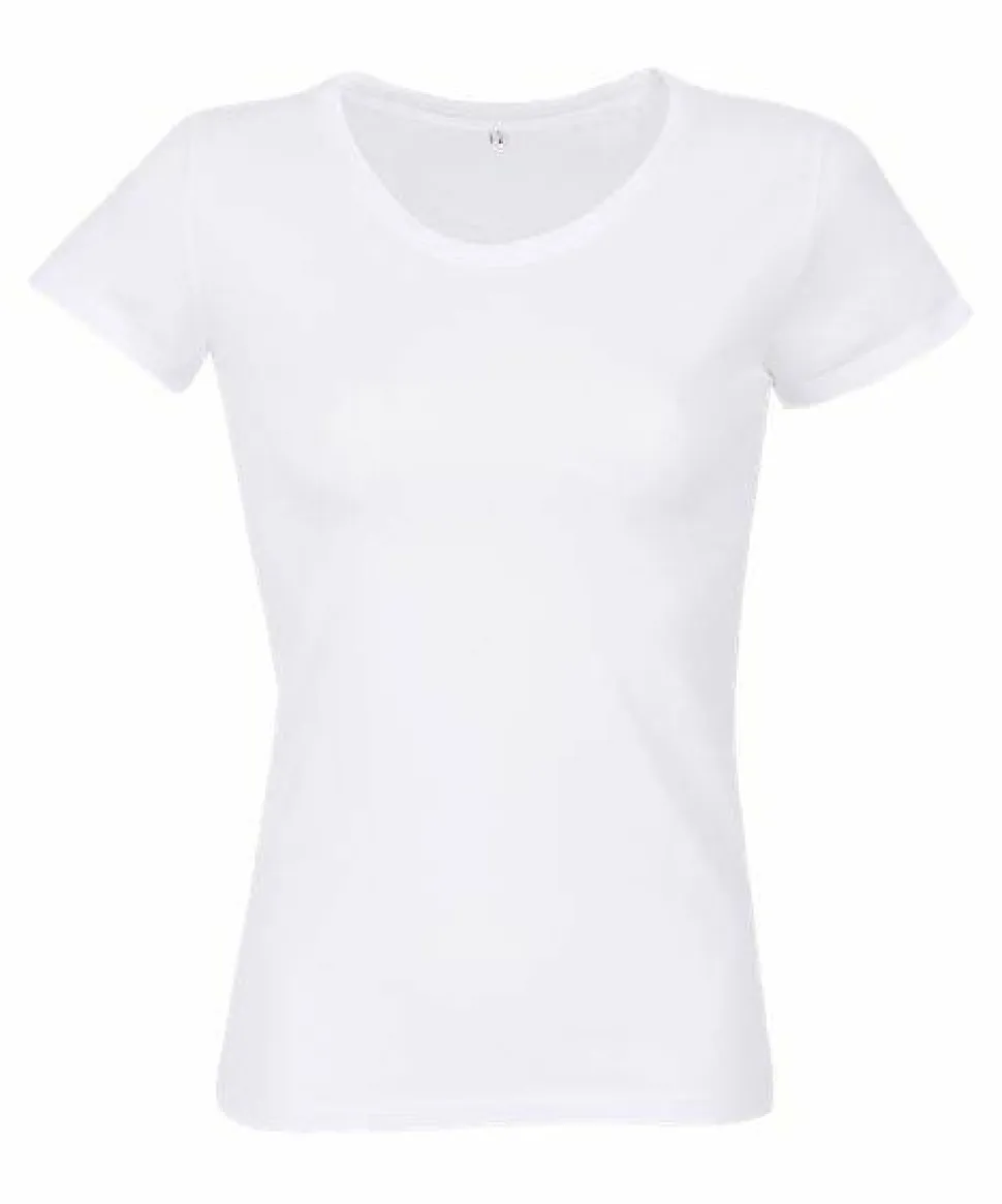 RTP Apparel 03257 - Tempo 185 Women Tee Shirt Femme Coupe Cousu Manches Courtes
