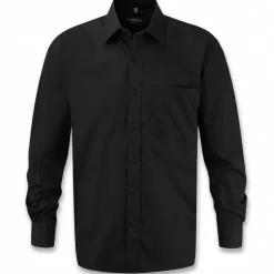 Russell Collection J936M - Chemise Élégante en Coton Facile d'Entretien