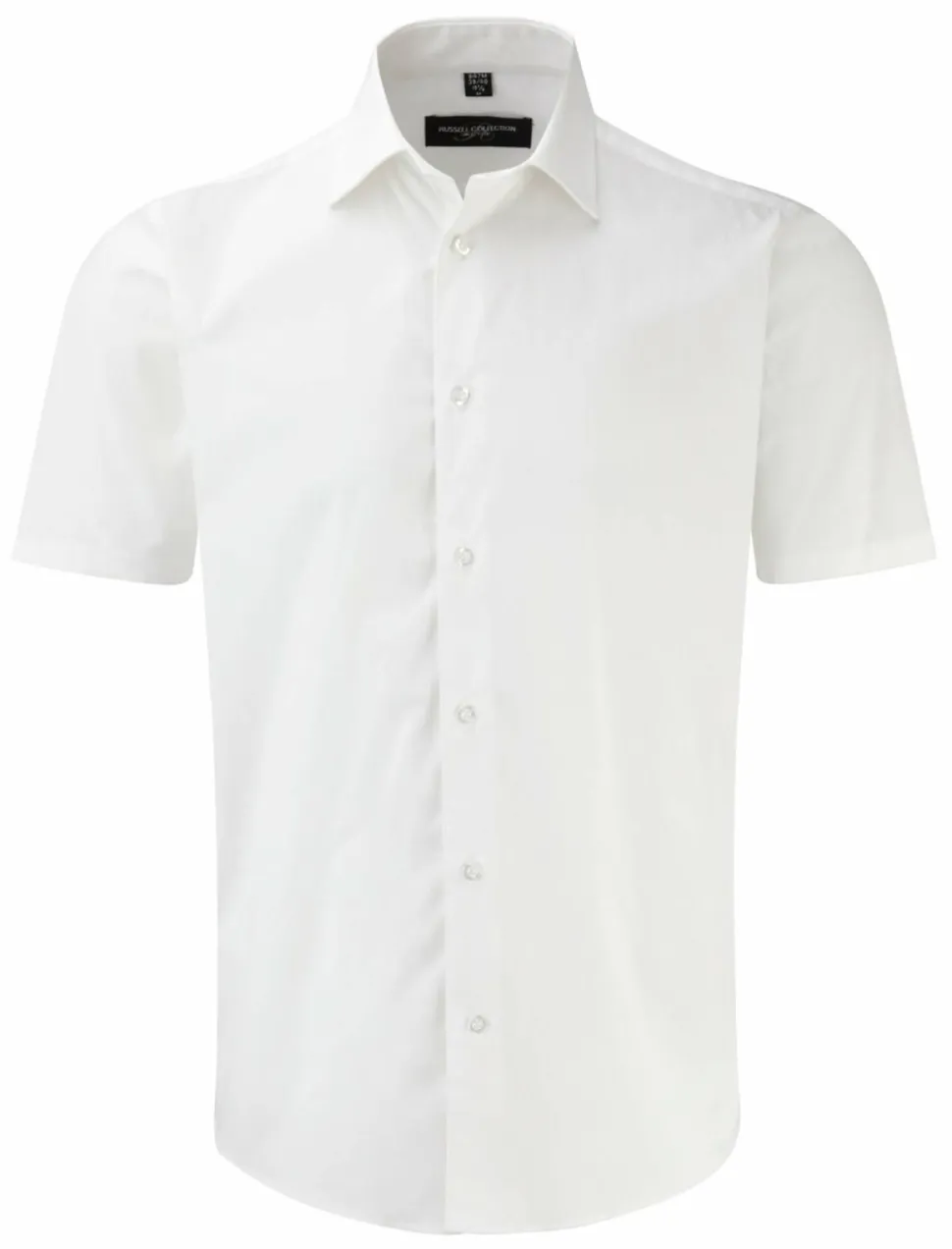 Russell Collection J947M - Chemise ajustée manches courtes facile d’entretien