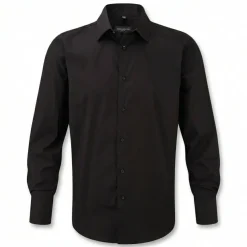 Russell Collection J946M - Chemise ajustée manches longues facile d’entretien