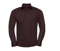 Russell Collection JZ946 - Chemise Stretch Homme Coton
