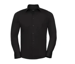 Russell Collection JZ946 - Chemise Stretch Homme Coton