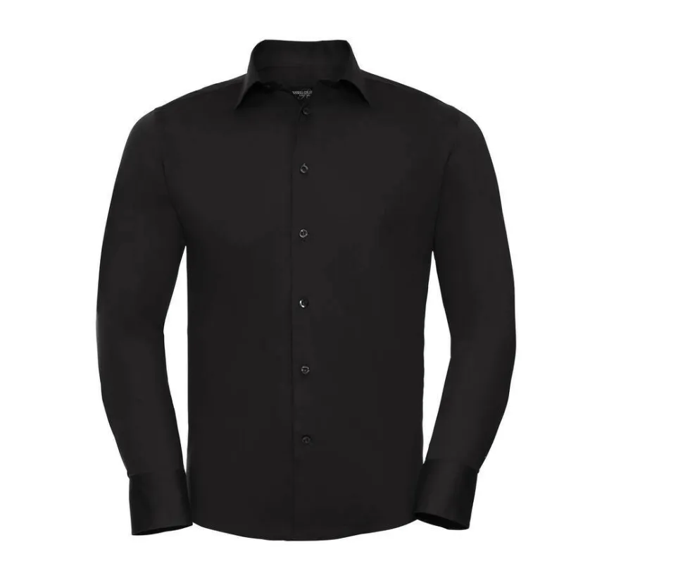 Russell Collection JZ946 - Chemise Stretch Homme Coton