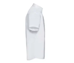 Russell Collection JZ933 - Chemise Manche Courte Homme Oxford Coton