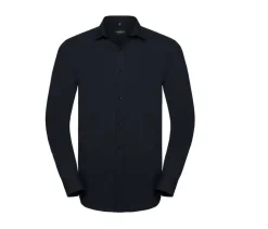 Russell Collection JZ960 - Chemise Homme Ajustée en Lycra® et Coton Confort