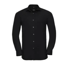 Russell Collection JZ960 - Chemise Homme Ajustée en Lycra® et Coton Confort