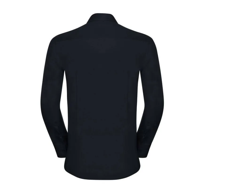 Russell Collection JZ960 - Chemise Homme Ajustée en Lycra® et Coton Confort
