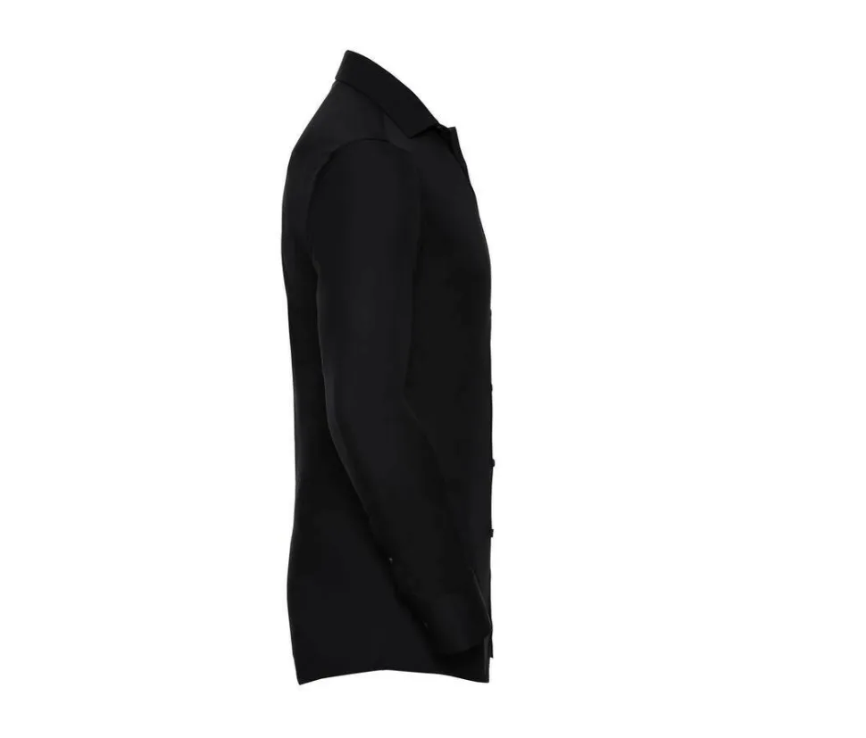 Russell Collection JZ960 - Chemise Homme Ajustée en Lycra® et Coton Confort