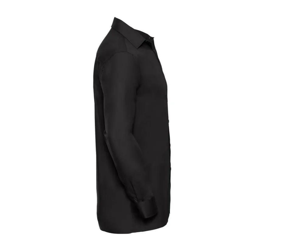 Russell Collection JZ936 - Chemise Popeline Homme 100% Coton