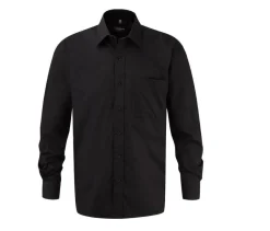 Russell Collection JZ936 - Chemise Popeline Homme 100% Coton