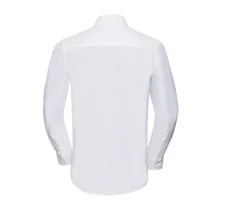 Russell Collection JZ922 - Chemise Oxford Cintrée Homme Col Italien