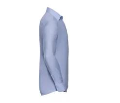 Russell Collection JZ922 - Chemise Oxford Cintrée Homme Col Italien