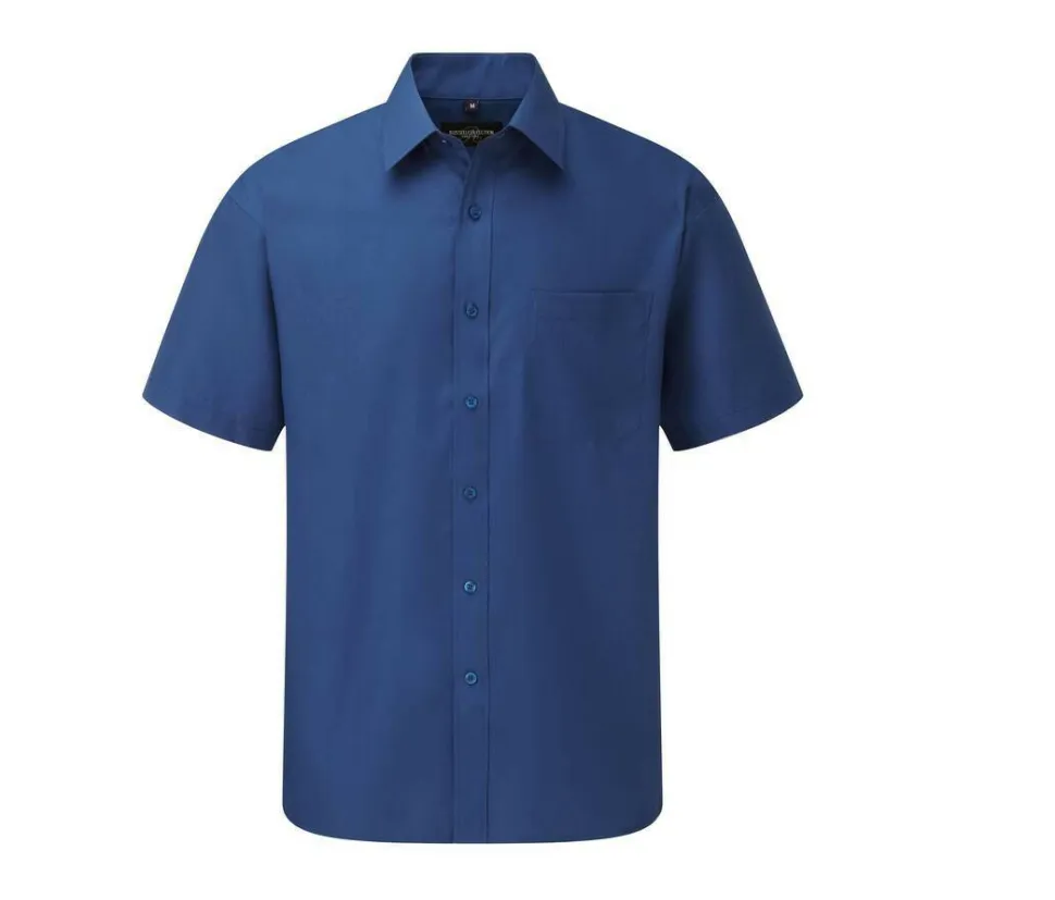 Russell Collection JZ935 - Chemisette Popeline Homme